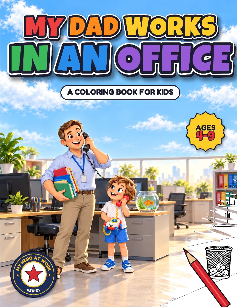 Cover of My Dad Works in an Office
