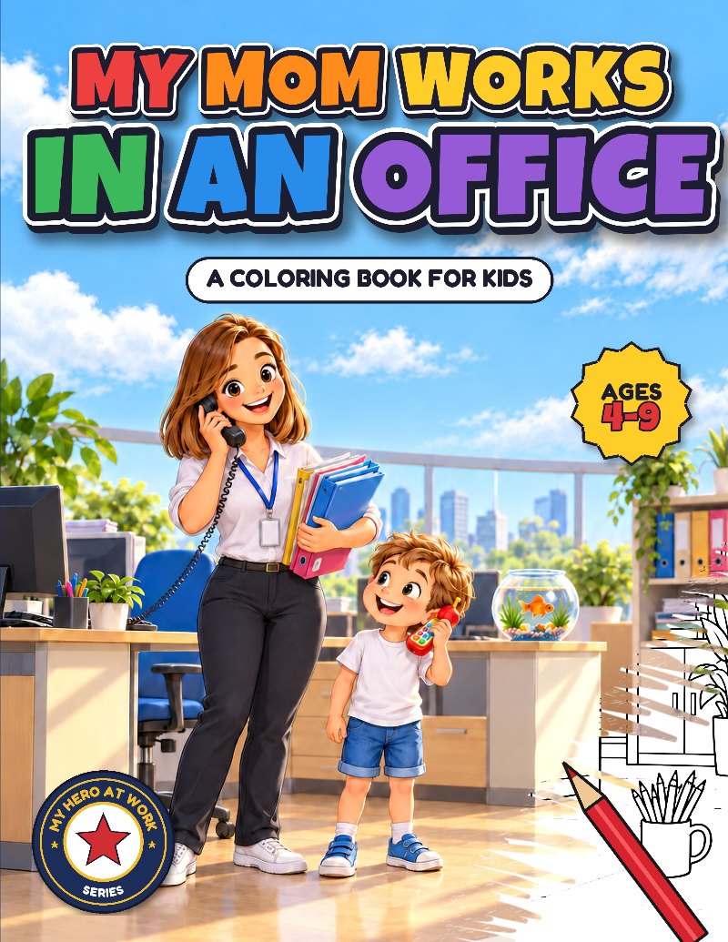 Cover of My Mom Works in an Office