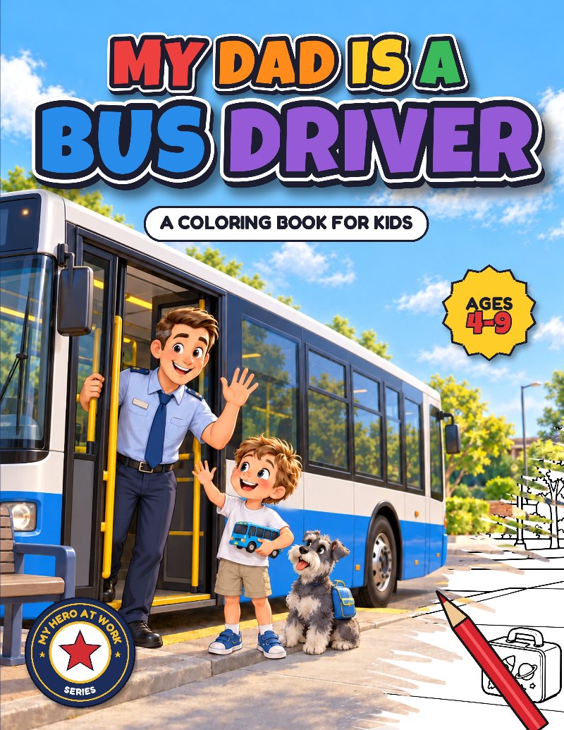 Cover of My Dad Is a Bus Driver