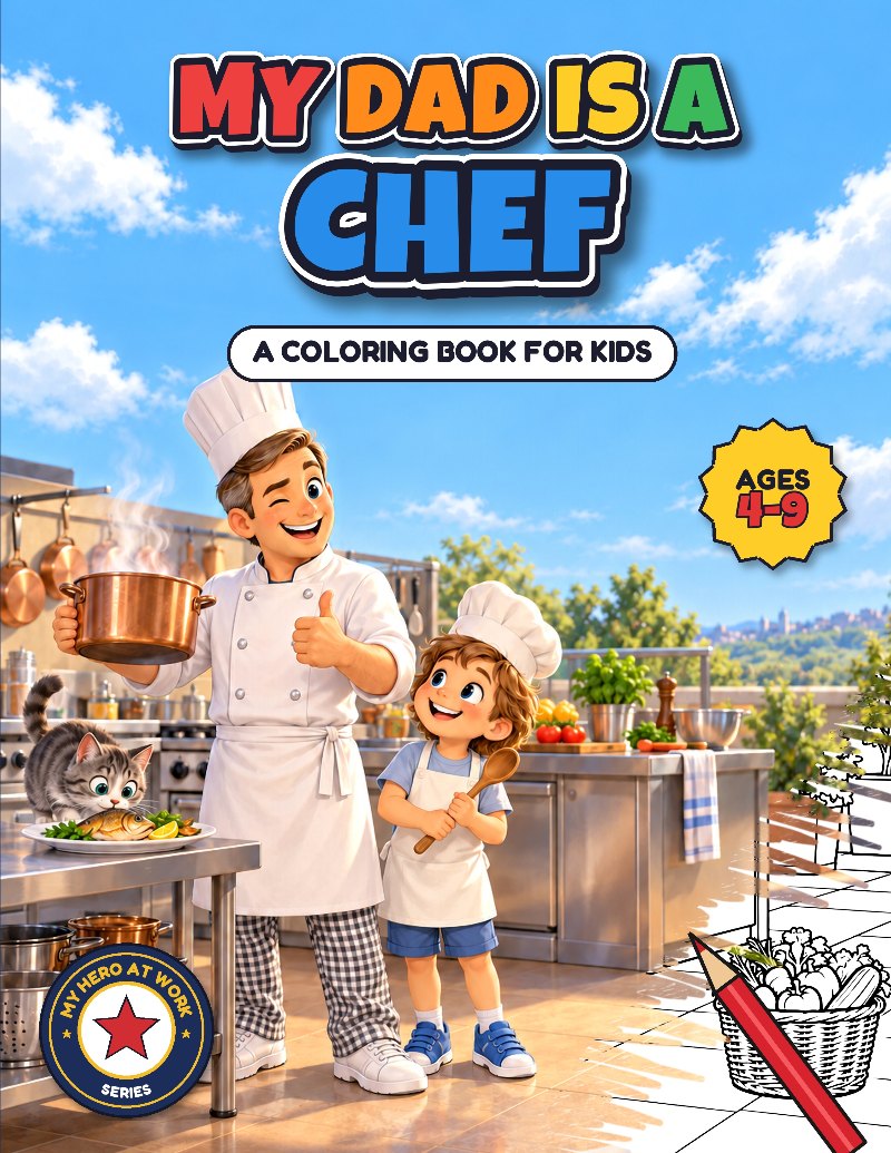 Cover of My Dad Is a Chef