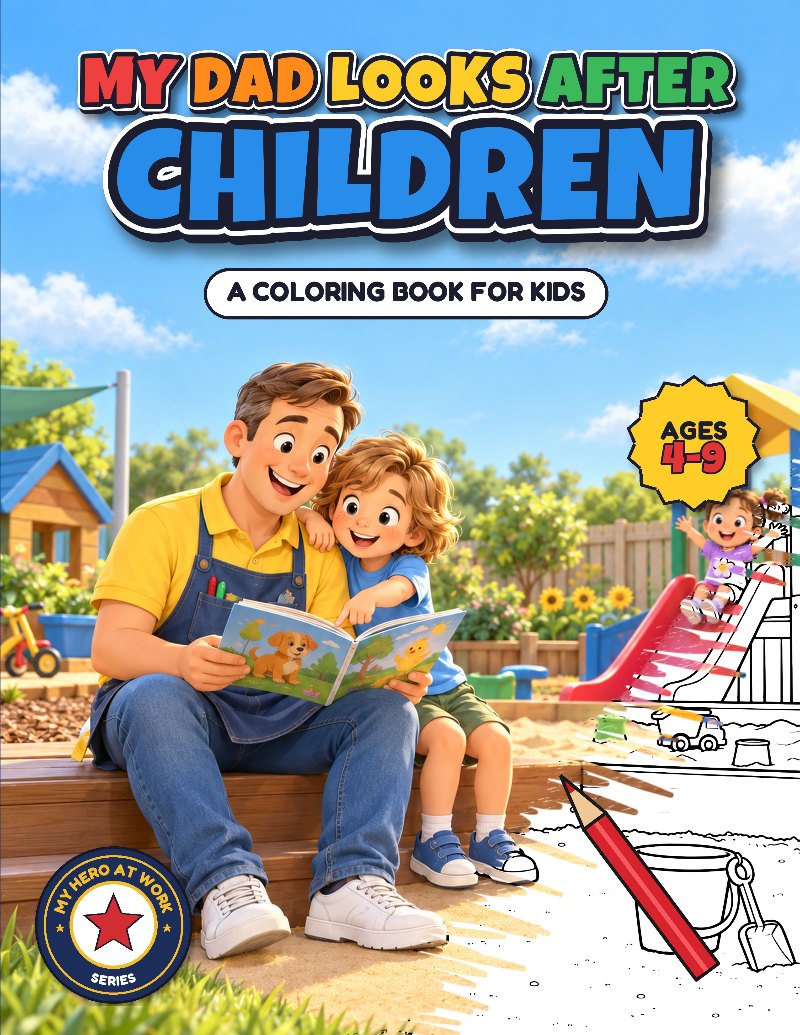 Cover of My Dad Looks After Children
