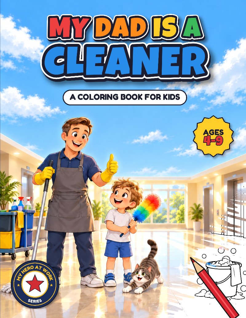 Cover of My Dad Is a Cleaner