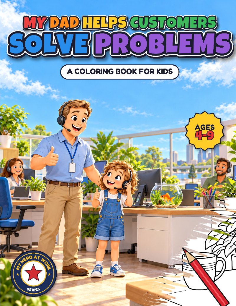 Cover of My Dad Helps Customers Solve Problems
