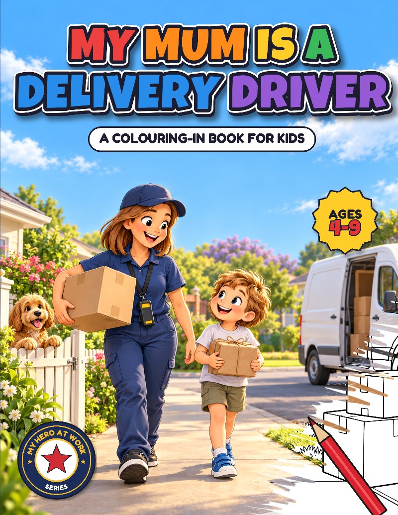 Cover of My Mum Is a Delivery Driver