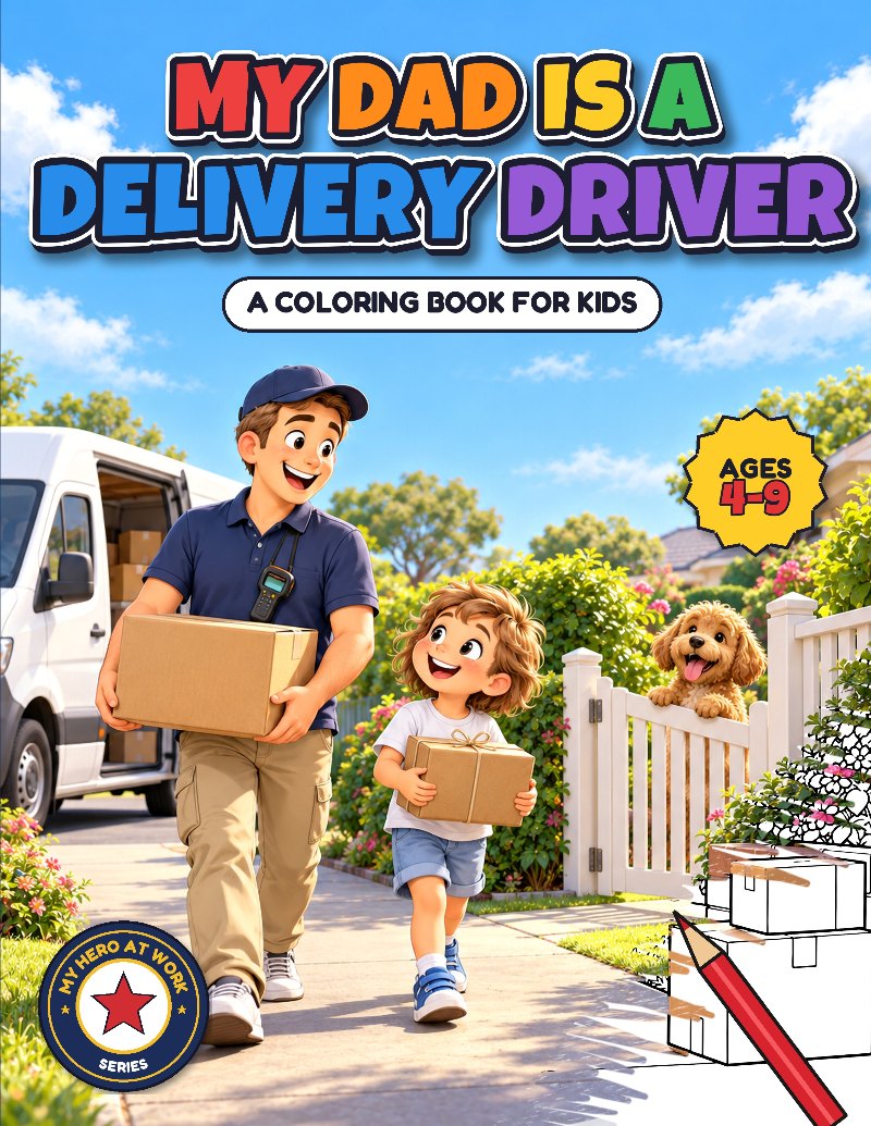 Cover of My Dad Is a Delivery Driver