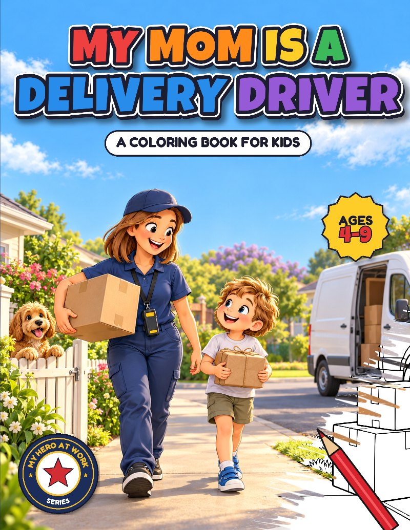 Cover of My Mom Is a Delivery Driver