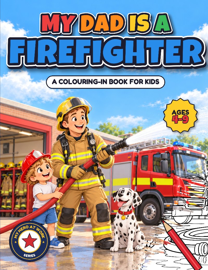 Cover of My Dad Is a Firefighter