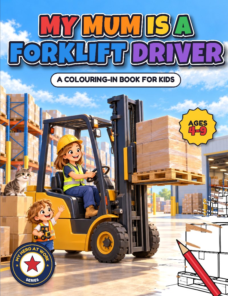 Cover of My Mum Is a Forklift Driver