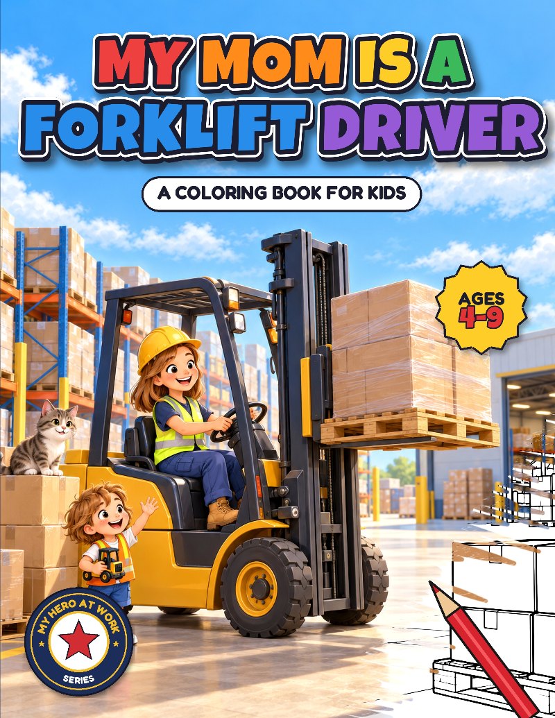 Cover of My Mom Is a Forklift Driver