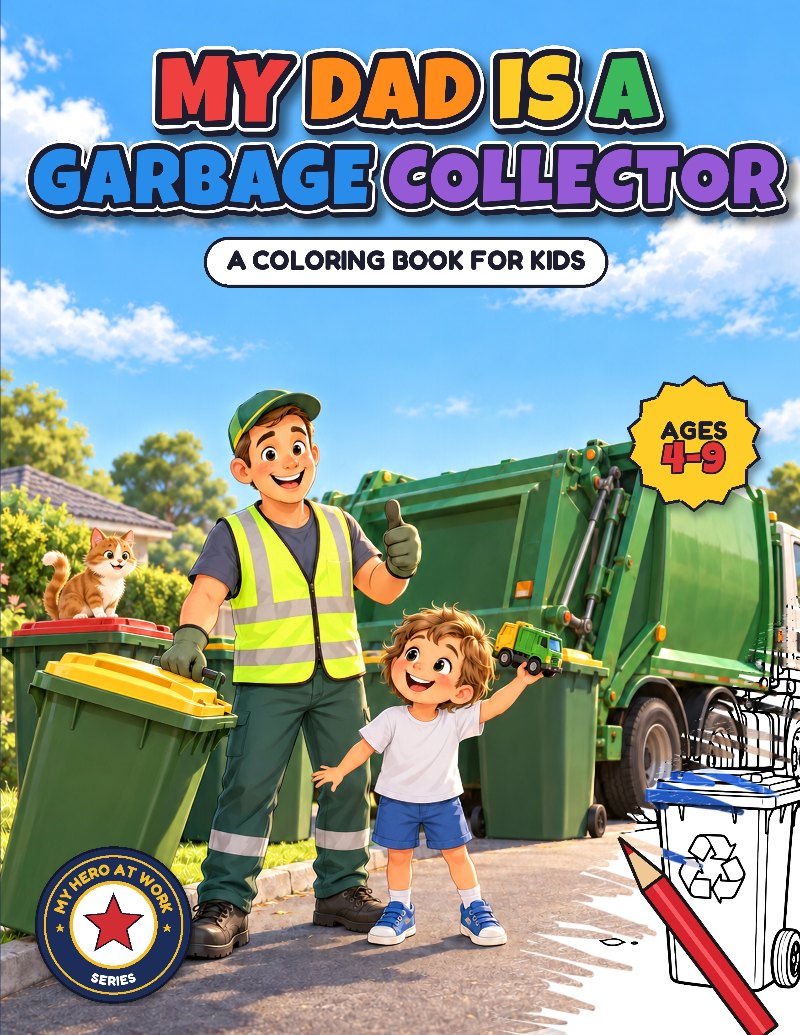 Cover of My Dad Is a Garbage Collector