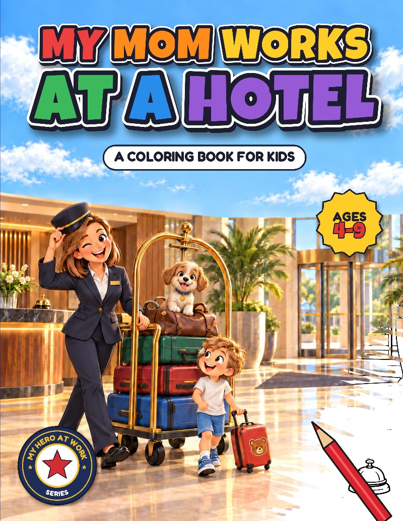 Cover of My Mom Works at a Hotel