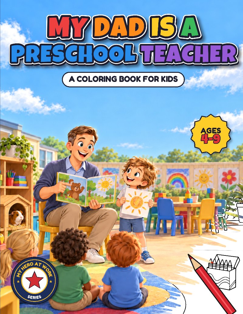 Cover of My Dad Is a Preschool Teacher