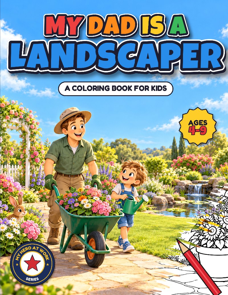 Cover of My Dad Is a Landscaper