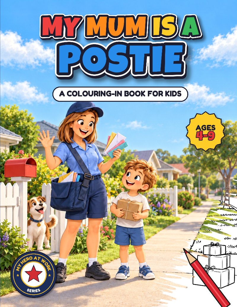Cover of My Mum Is a Postie