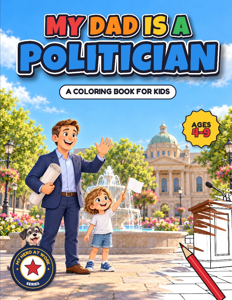 Cover of My Dad Is a Politician