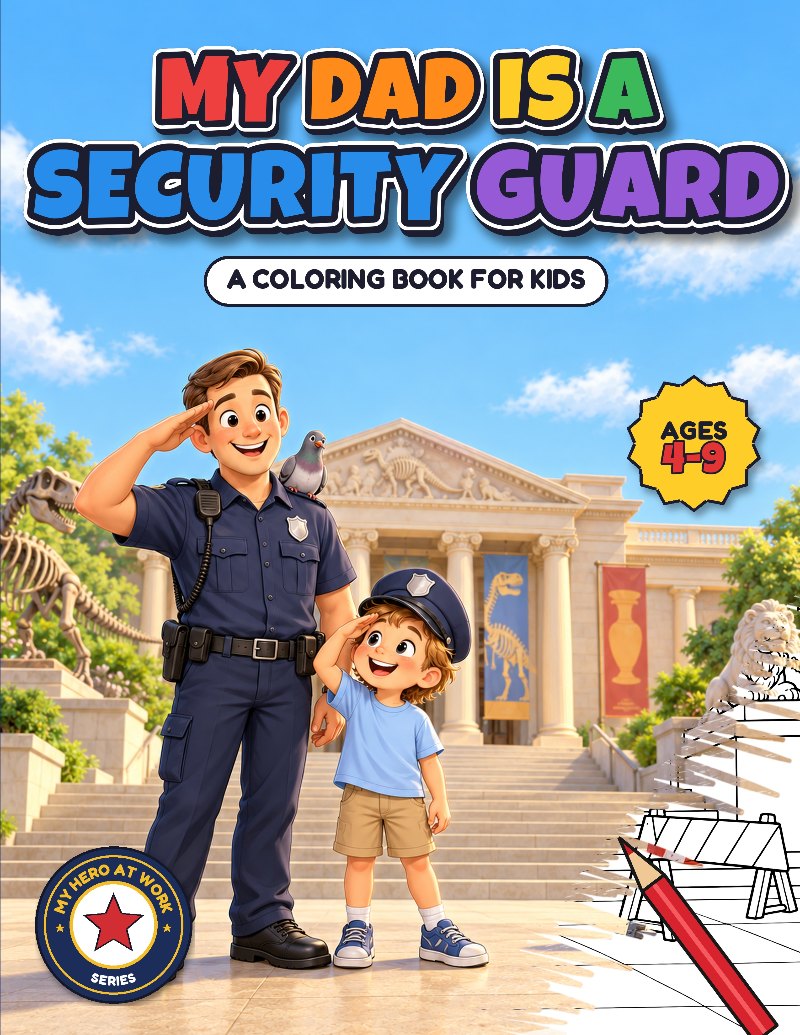 Cover of My Dad Is a Security Guard
