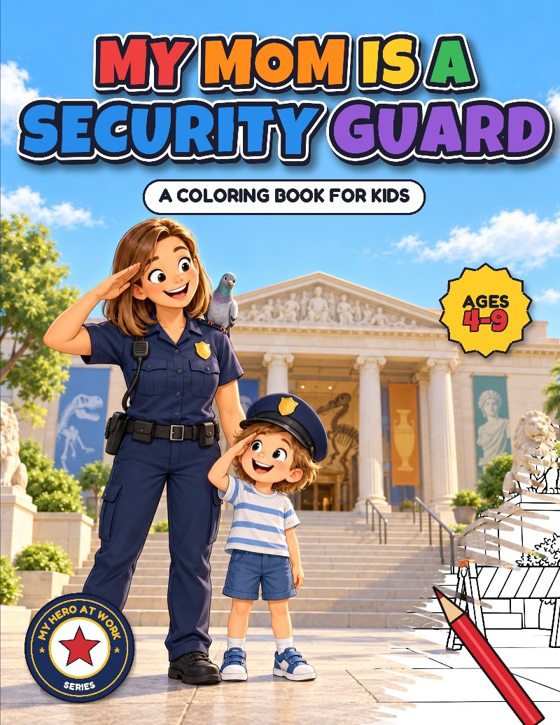 Cover of My Mom Is a Security Guard