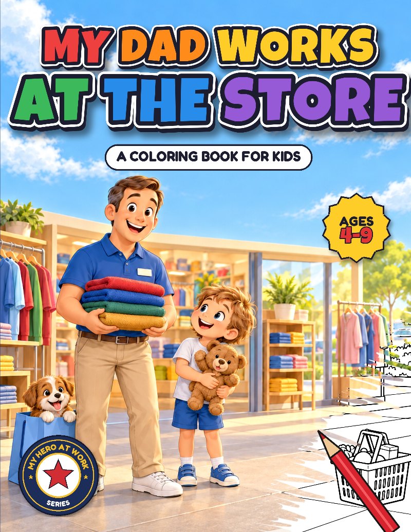 Cover of My Dad Works at the Store
