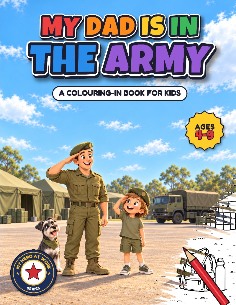 Cover of My Dad Is in the Army