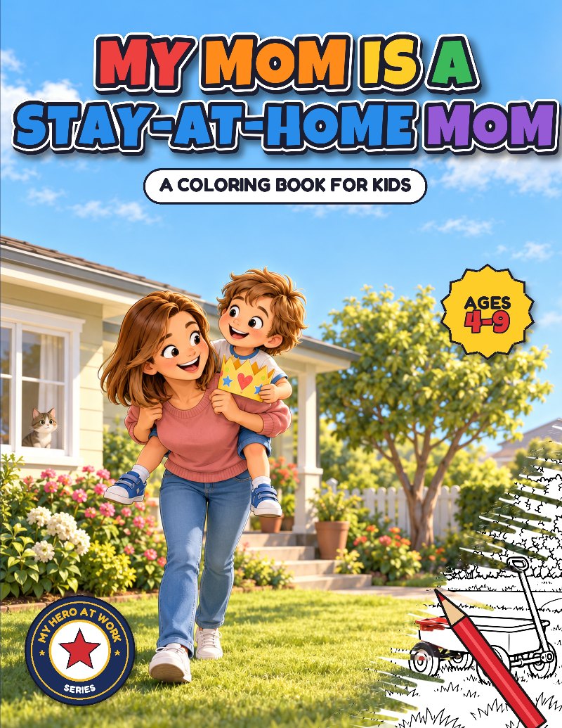 Cover of My Mom Is a Stay-at-Home Mom