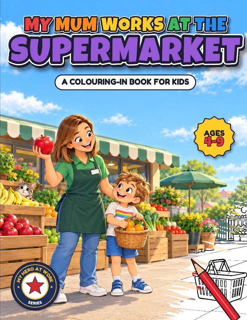 Cover of My Mum Works at the Supermarket