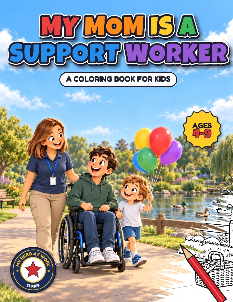 Cover of My Mom Is a Support Worker