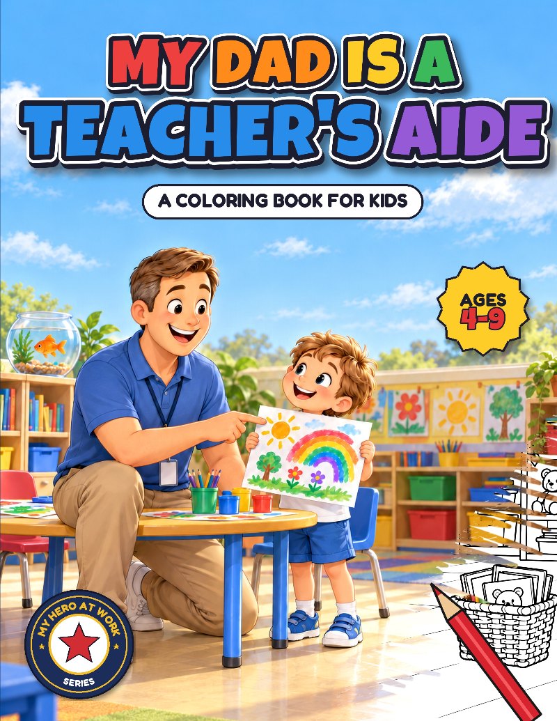 Cover of My Dad Is a Teacher's Aide