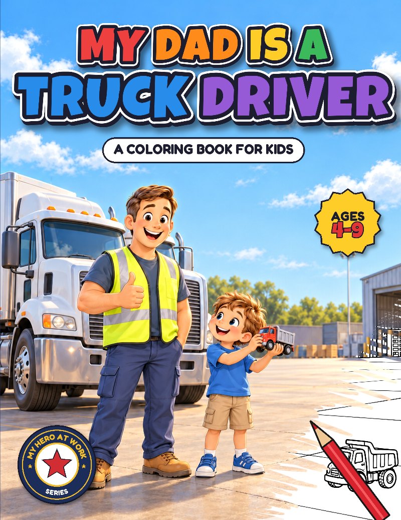 Cover of My Dad Is a Truck Driver