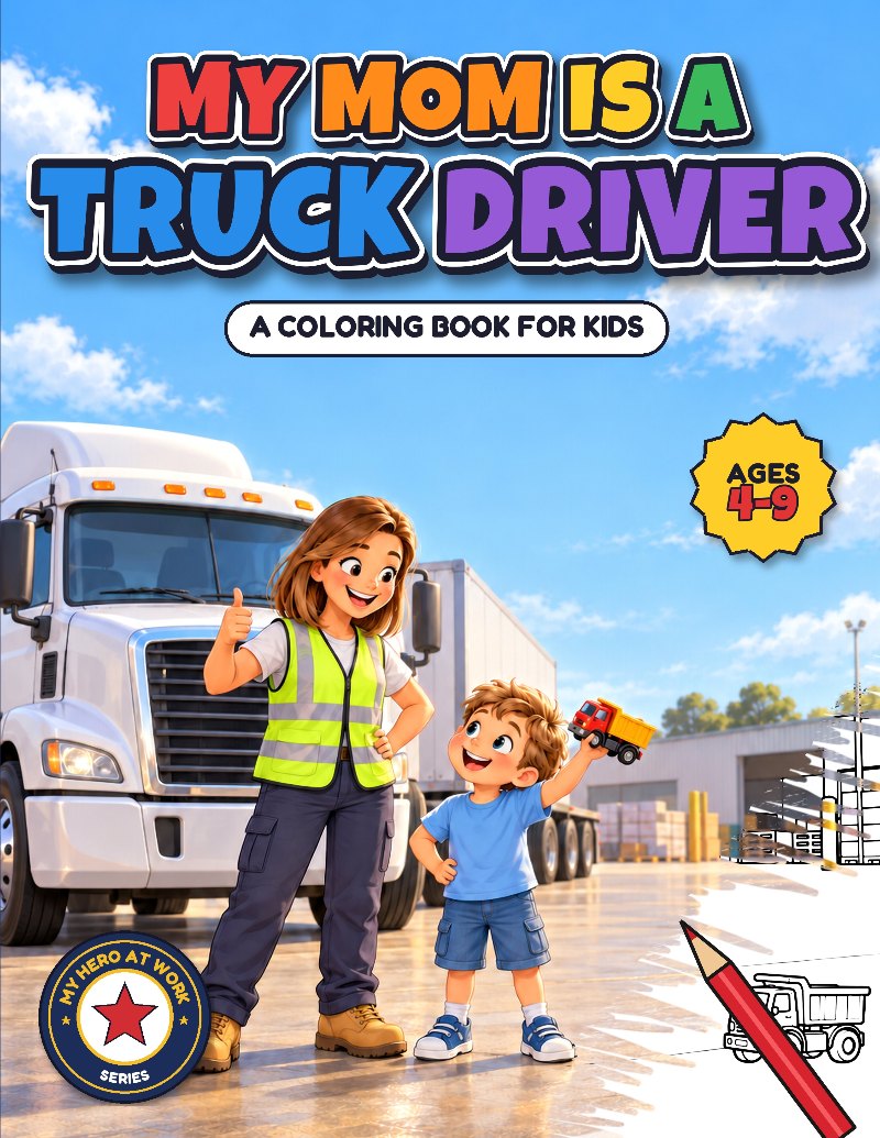 Cover of My Mom Is a Truck Driver