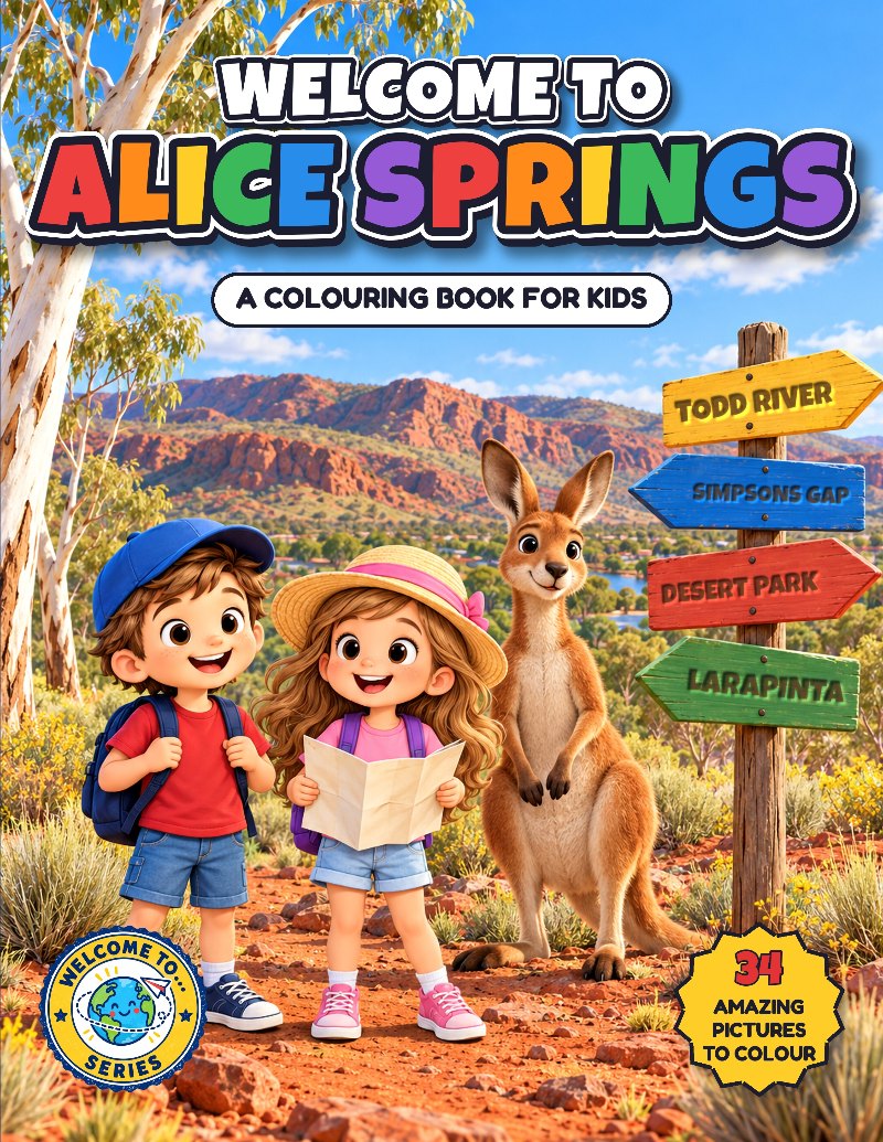 Cover of Welcome to Alice Springs